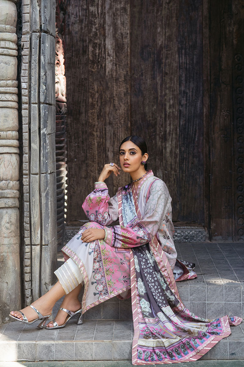 Pewter - Nirvana Unstitched Silk - Mushq