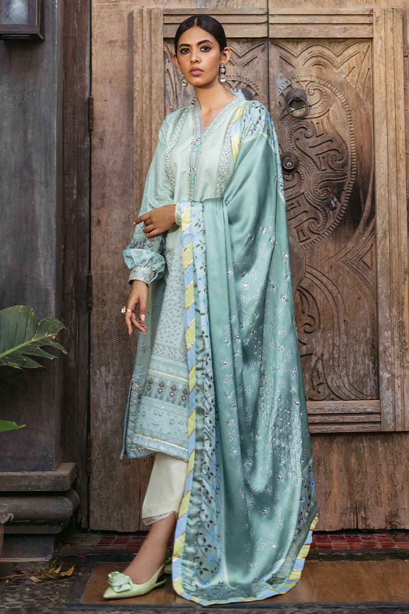 Cerulean - Nirvana Unstitched Silk - Mushq