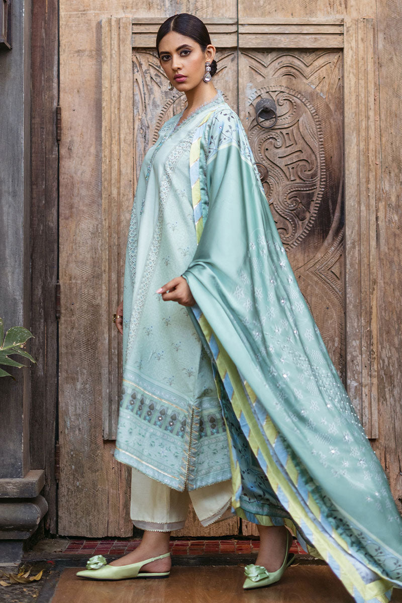 Cerulean - Nirvana Unstitched Silk - Mushq