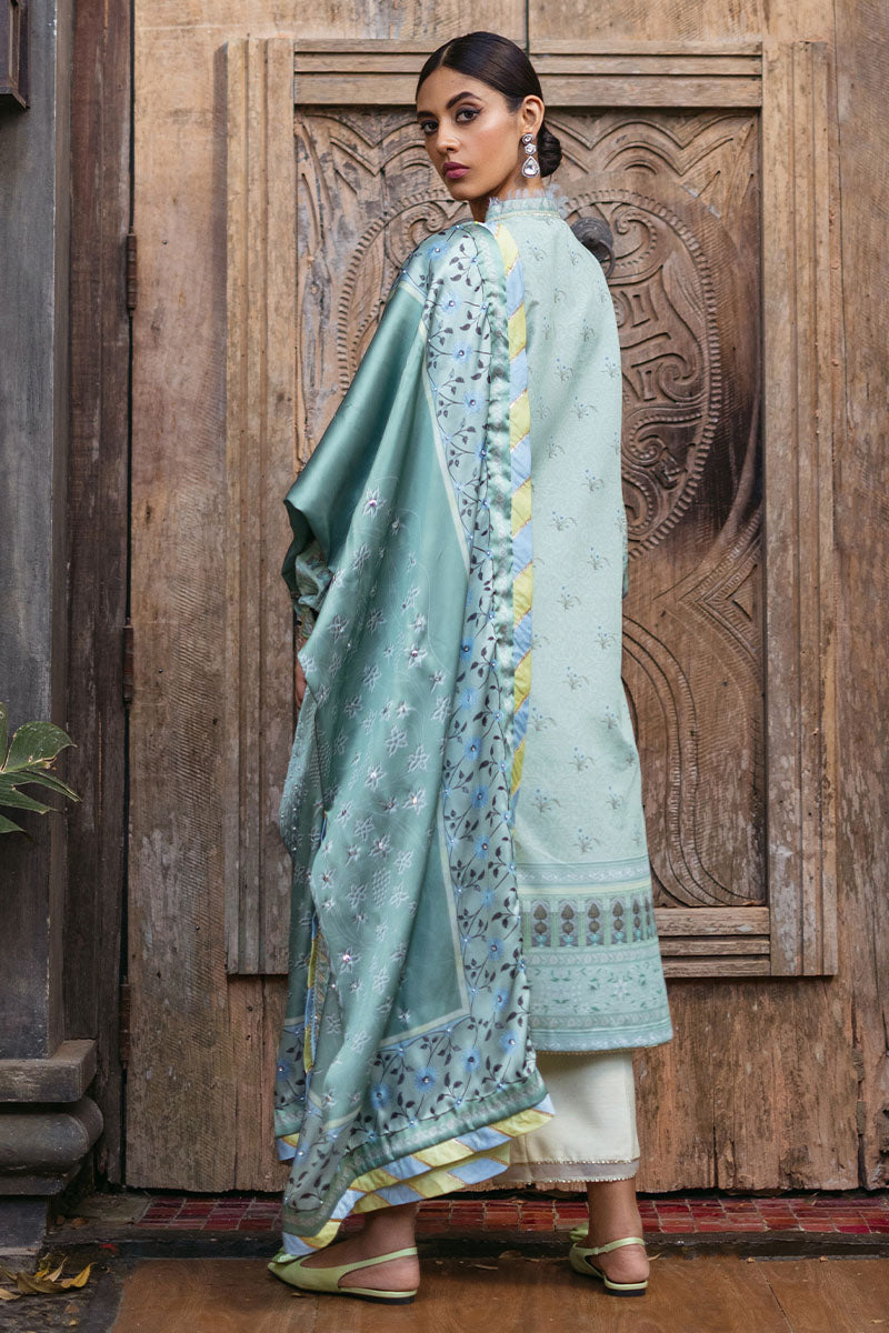 Cerulean - Nirvana Unstitched Silk - Mushq