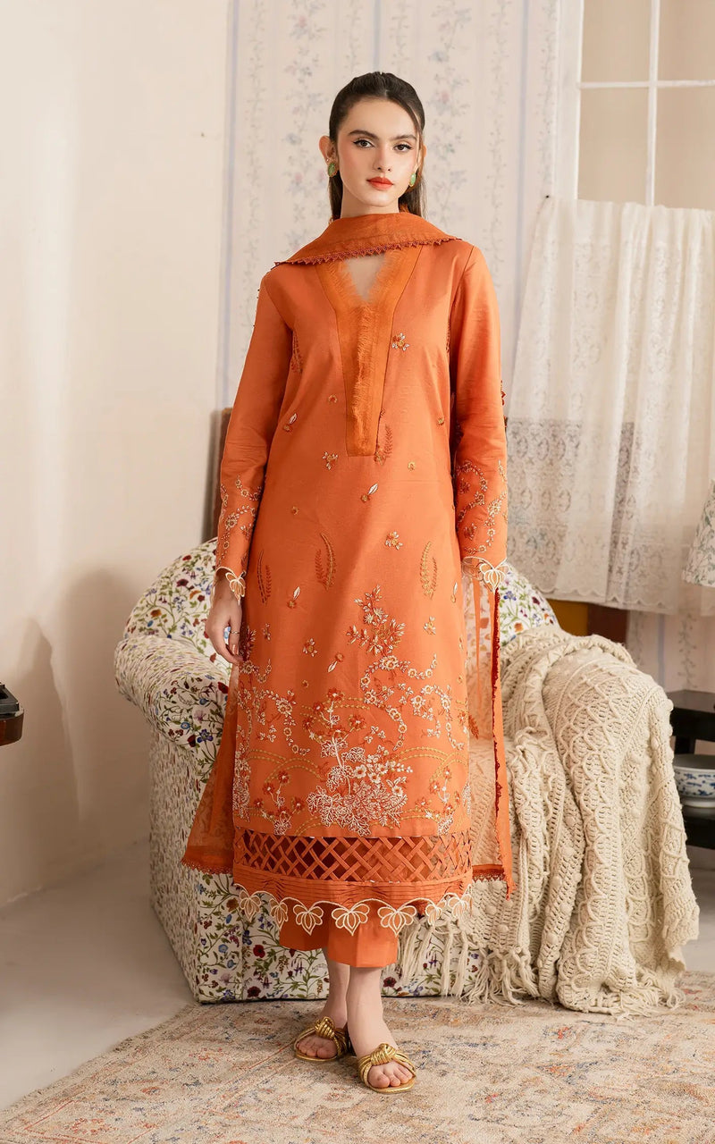 Nargis (MVL 25-19) - Meraki Vintage Unstitched - Asifa And Nabeel