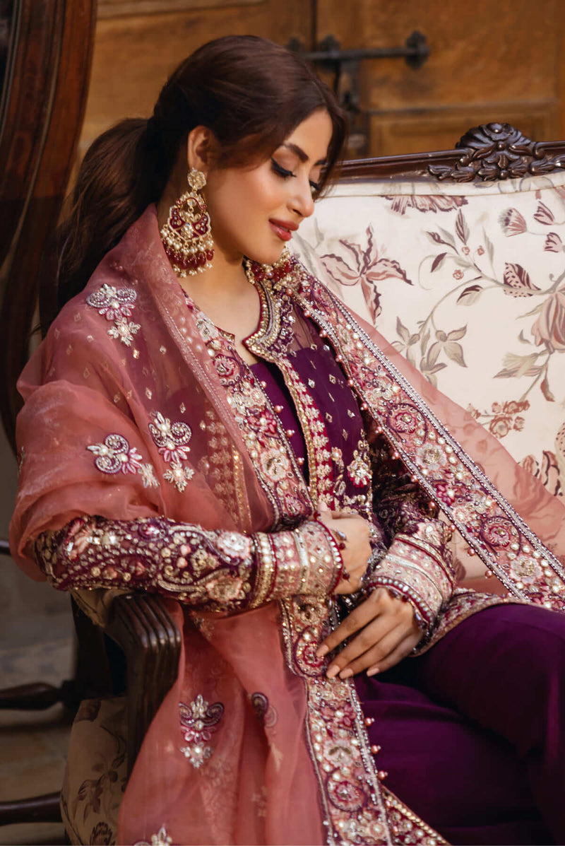 SB-34 Nazakat - Sajal Bridal Collection - Serene