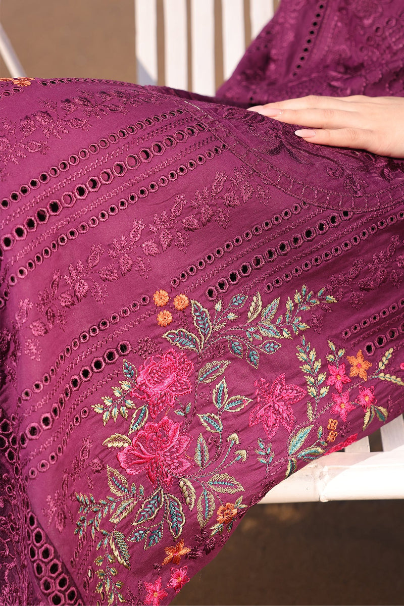 SL-77 Lzaan - Hania Luxury Lawn `25 - Imrozia