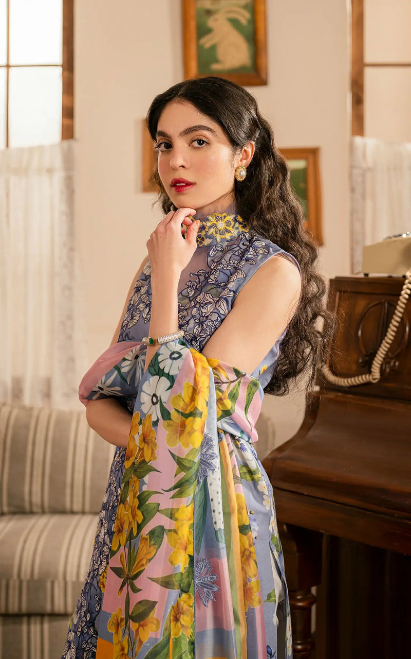 Sunehri (MVL 25-02) - Meraki Vintage Unstitched - Asifa And Nabeel