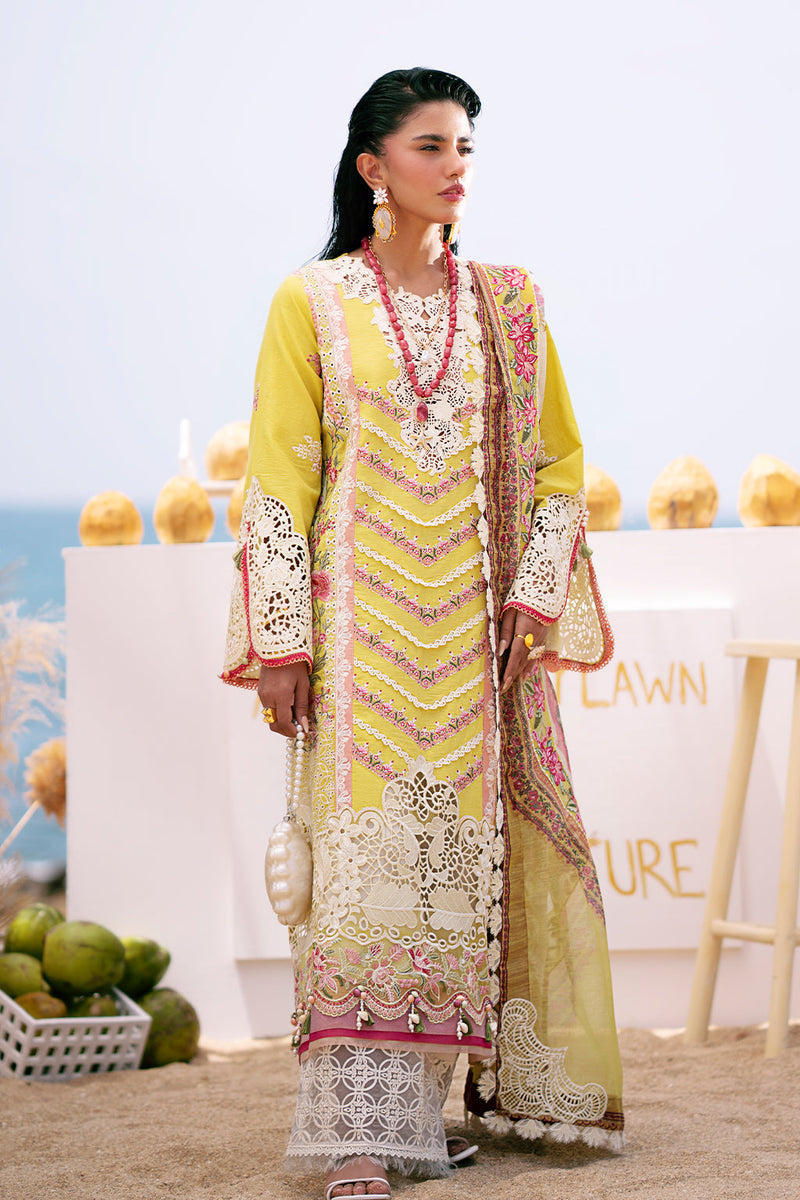 Sunset - Dastan Luxury Lawn `25 - AJR