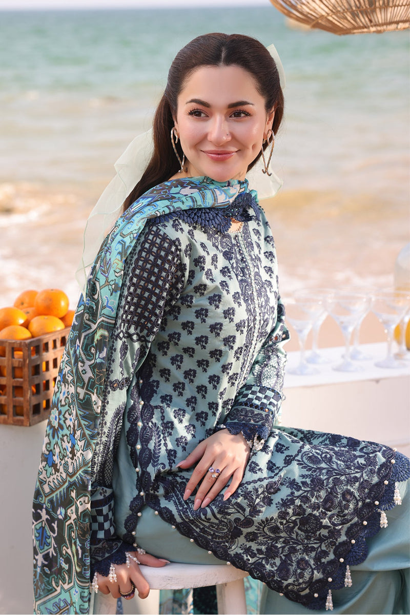 SL-75A Parizay - Hania Luxury Lawn `25 - Imrozia