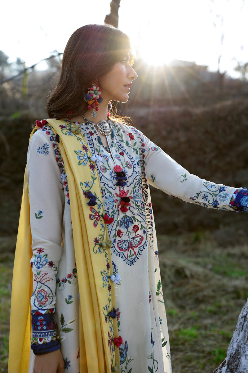 Kashur (ZL25-11 B) - Neelum Unstitched Lawn`25 - Zaha