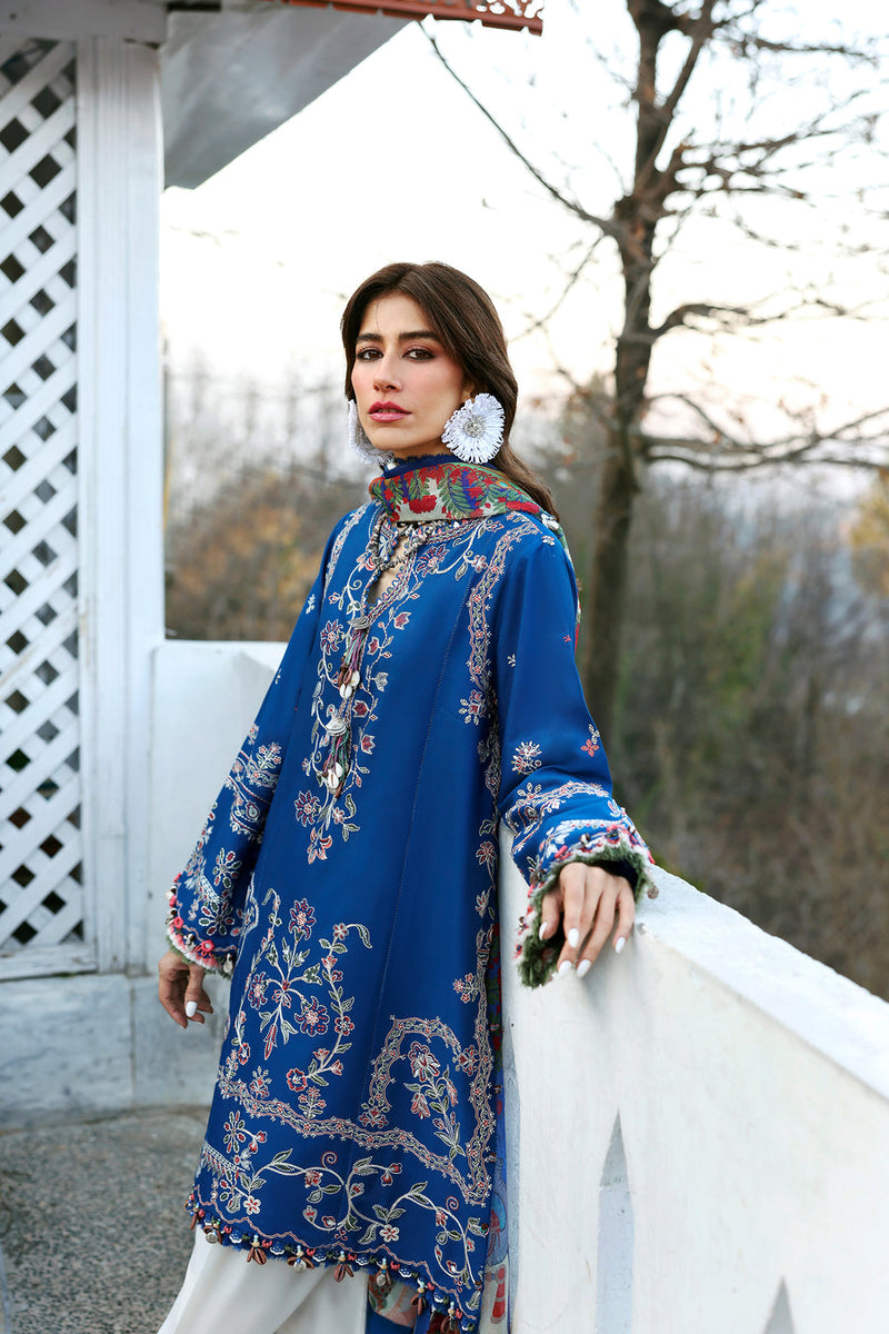 Maya (ZL25-15 B) - Neelum Unstitched Lawn`25 - Zaha