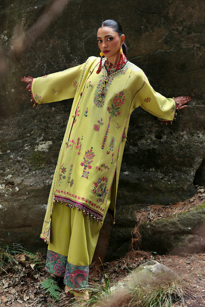 Rhea (ZL25-14 B) - Neelum Unstitched Lawn`25 - Zaha