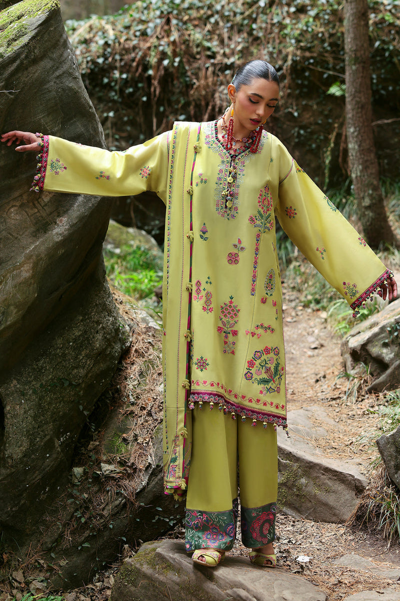 Rhea (ZL25-14 B) - Neelum Unstitched Lawn`25 - Zaha