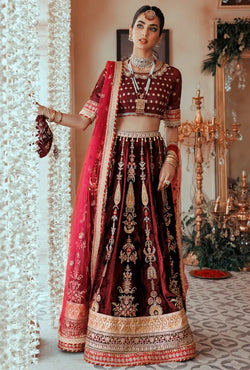 Noor by Saadia Asad - Wedding - D3 BANAFSHEH