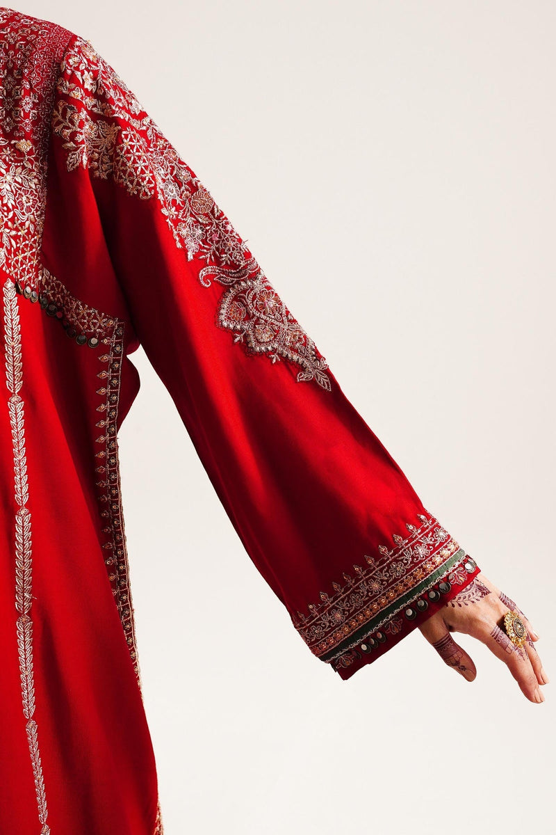 D-08  - Embroidered Unstitched Winter - Zara Shahjahan