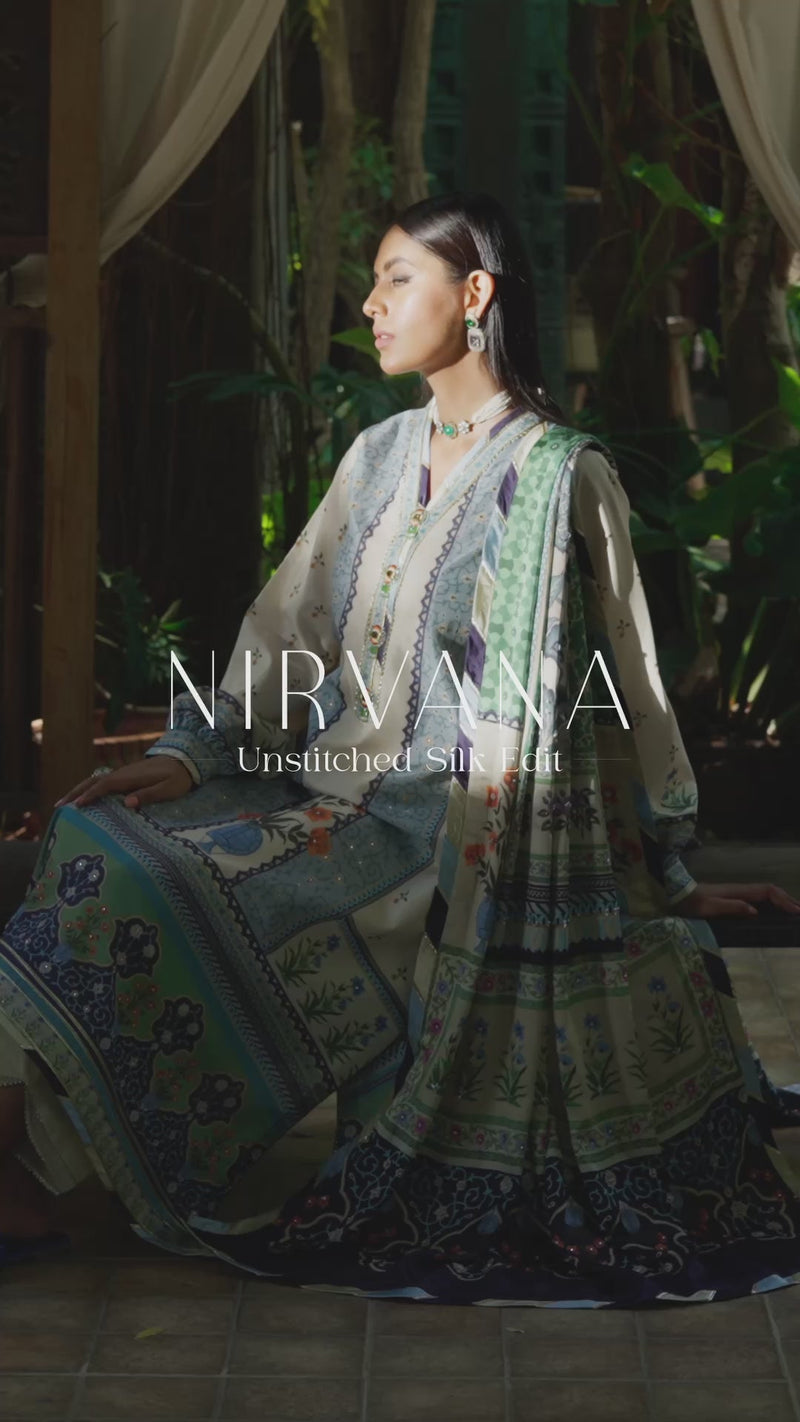 Azunel - Nirvana Unstitched Silk - Mushq