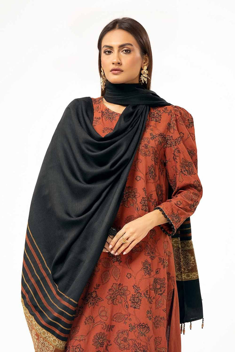 AP-42001 - 3 Pc Unstitched Printed - Gul Ahmed