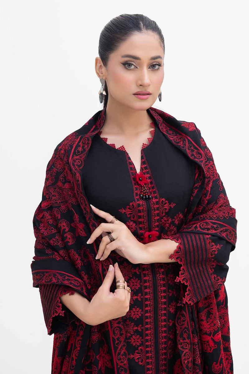 AP-42013 - 3 Pc Unstitched Printed - Gul Ahmed