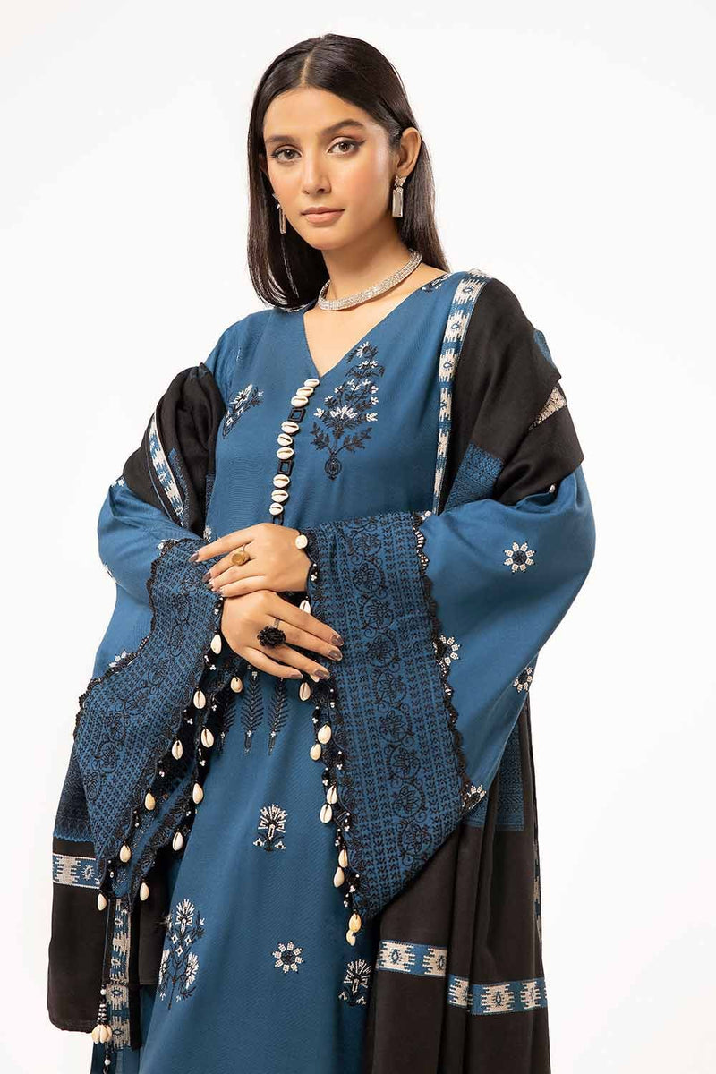 AP-42033 - 3 Pc Unstitched Printed - Gul Ahmed