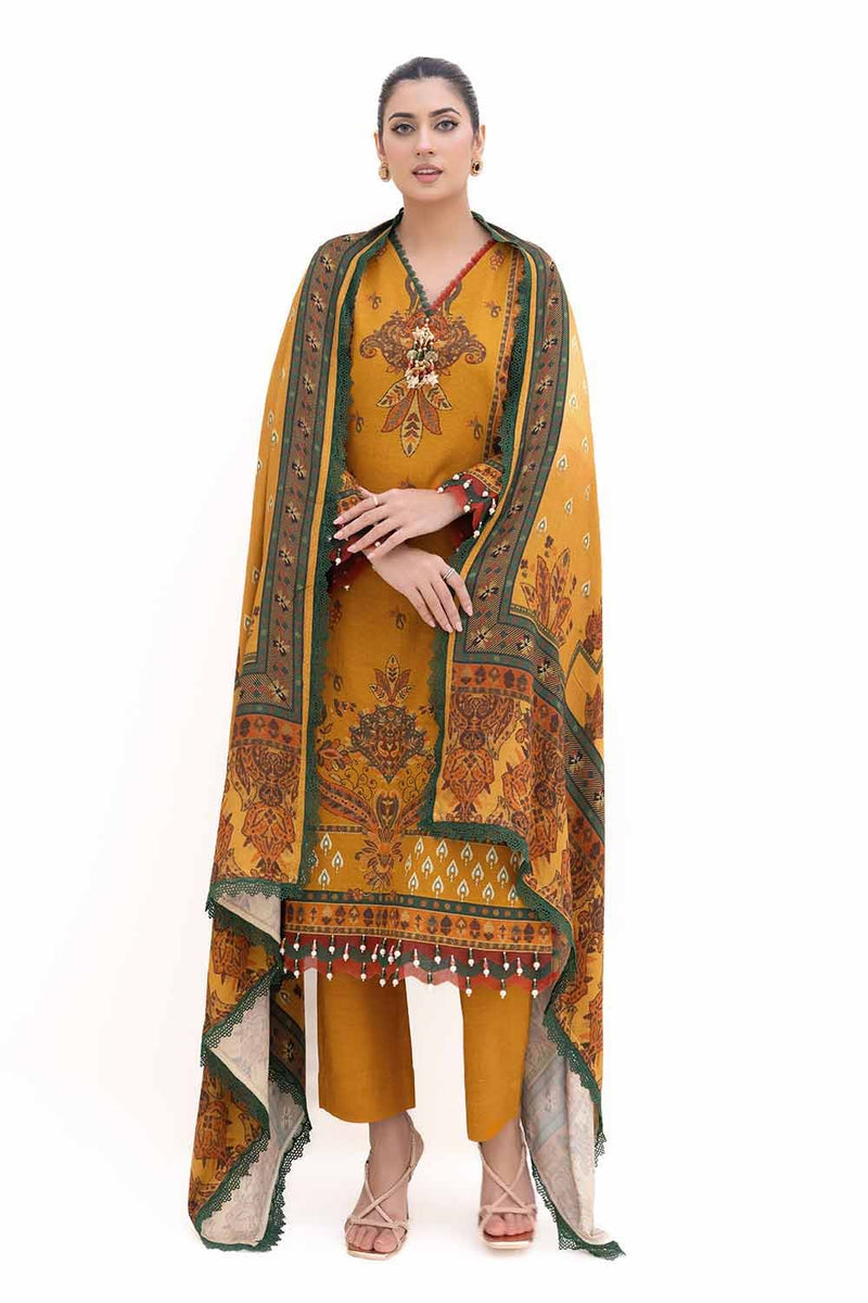 AP-42037 - 3 Pc Unstitched Printed - Gul Ahmed