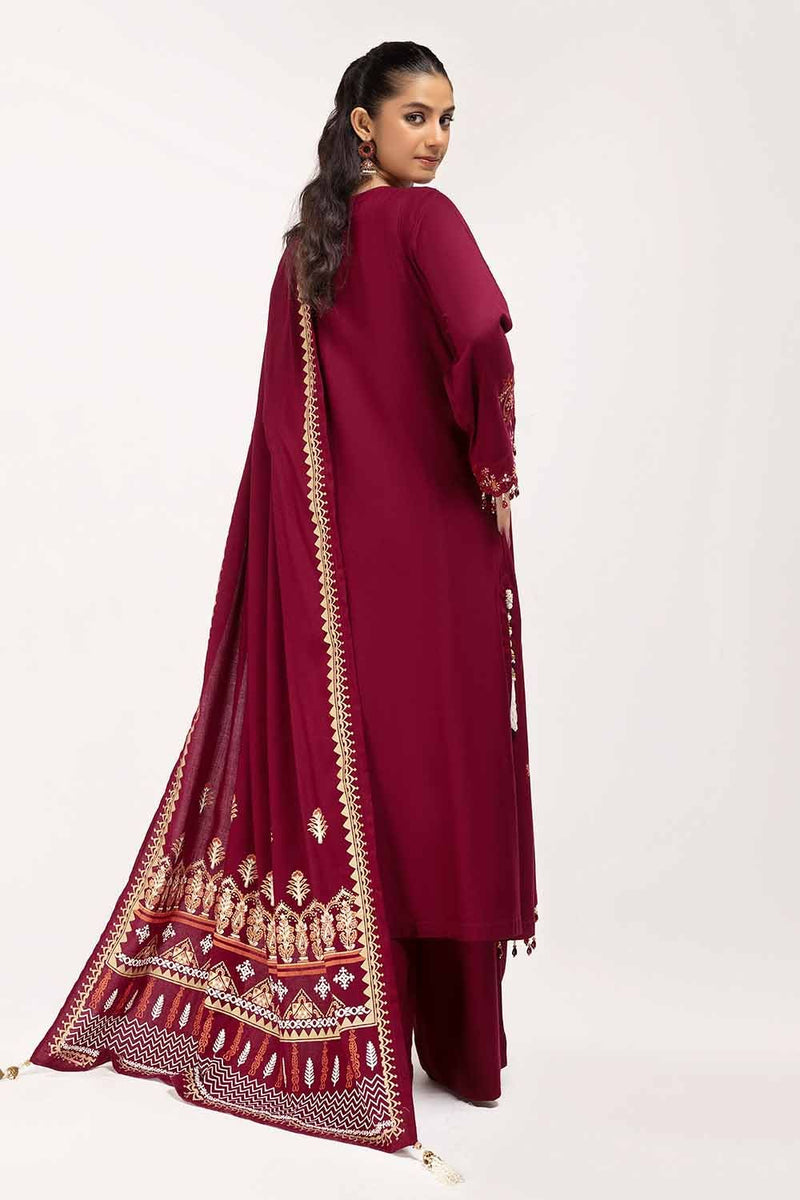 AP-42043 - 3 Pc Unstitched Printed - Gul Ahmed