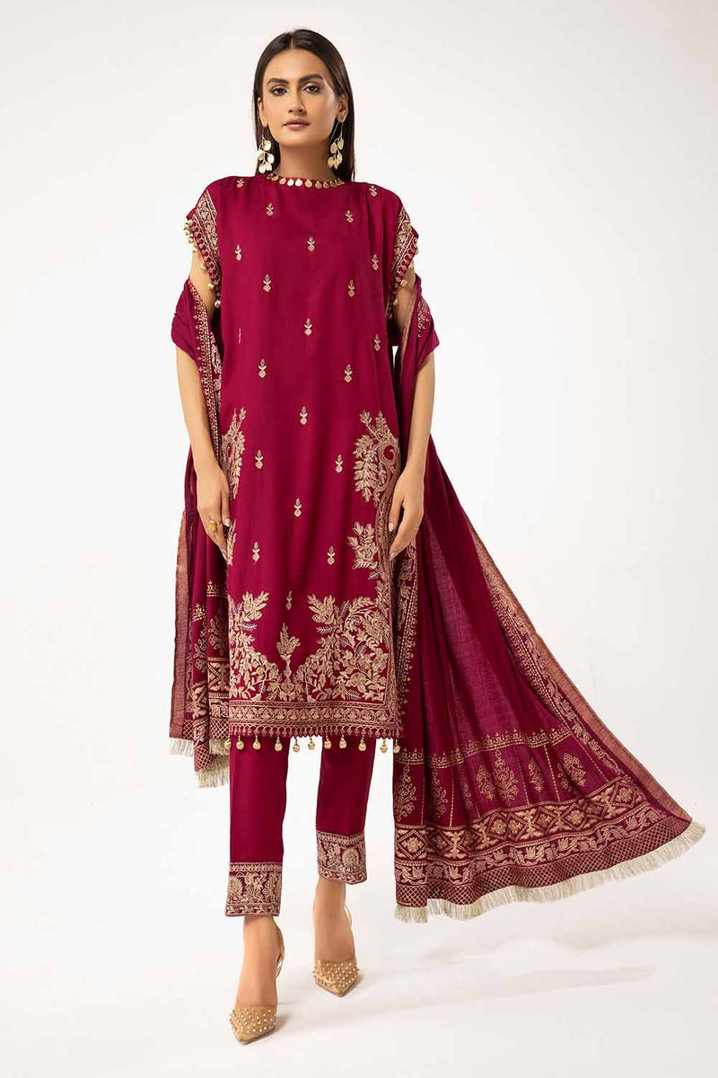 AP-42045 - 3 Pc Unstitched Printed - Gul Ahmed