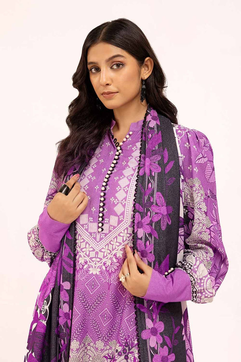 AY-42002 - 3 Pc Unstitched Printed - Gul Ahmed