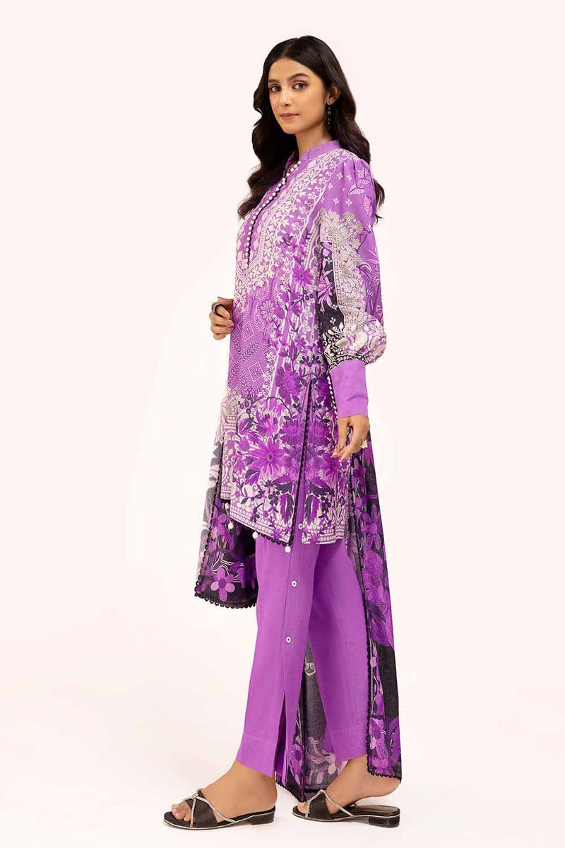 AY-42002 - 3 Pc Unstitched Printed - Gul Ahmed