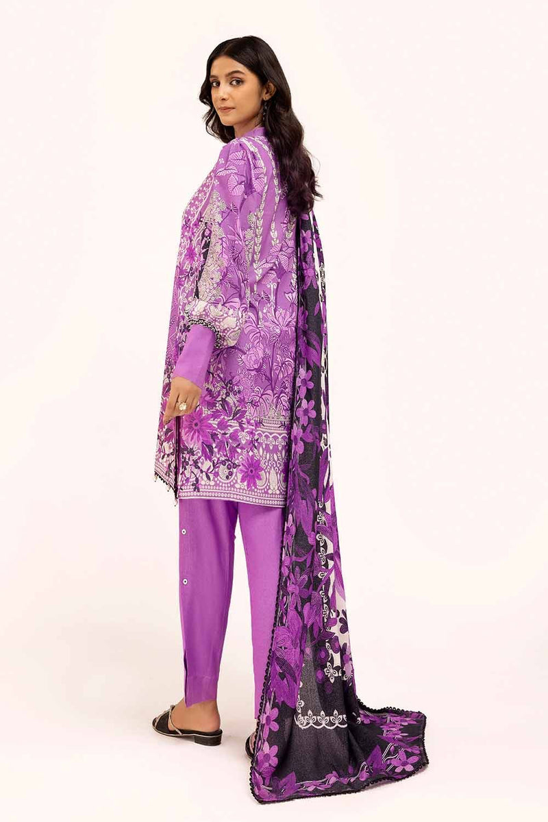 AY-42002 - 3 Pc Unstitched Printed - Gul Ahmed