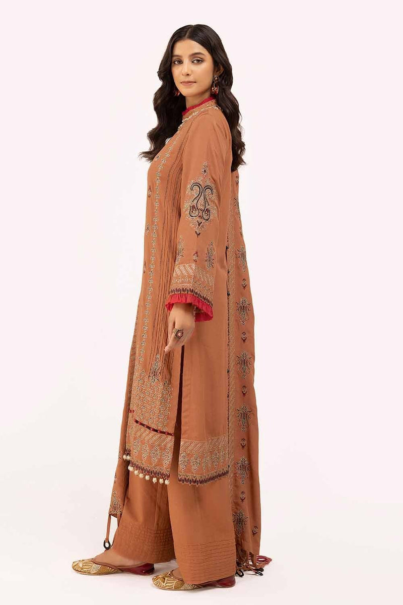 AY-42005 - 3 Pc Unstitched Printed - Gul Ahmed