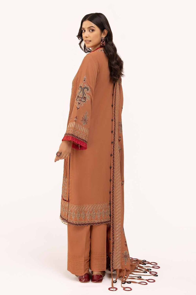 AY-42005 - 3 Pc Unstitched Printed - Gul Ahmed