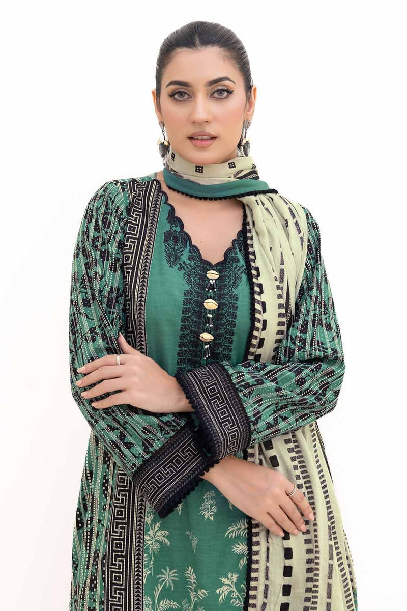 CN-42004 - 3 Pc Unstitched Printed - Gul Ahmed