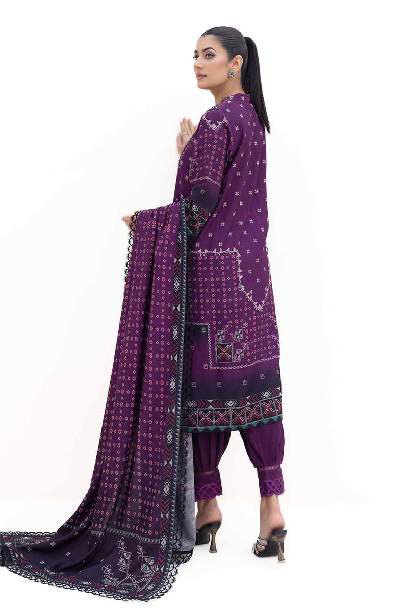 DH-42008 - 3 Pc Unstitched Printed - Gul Ahmed