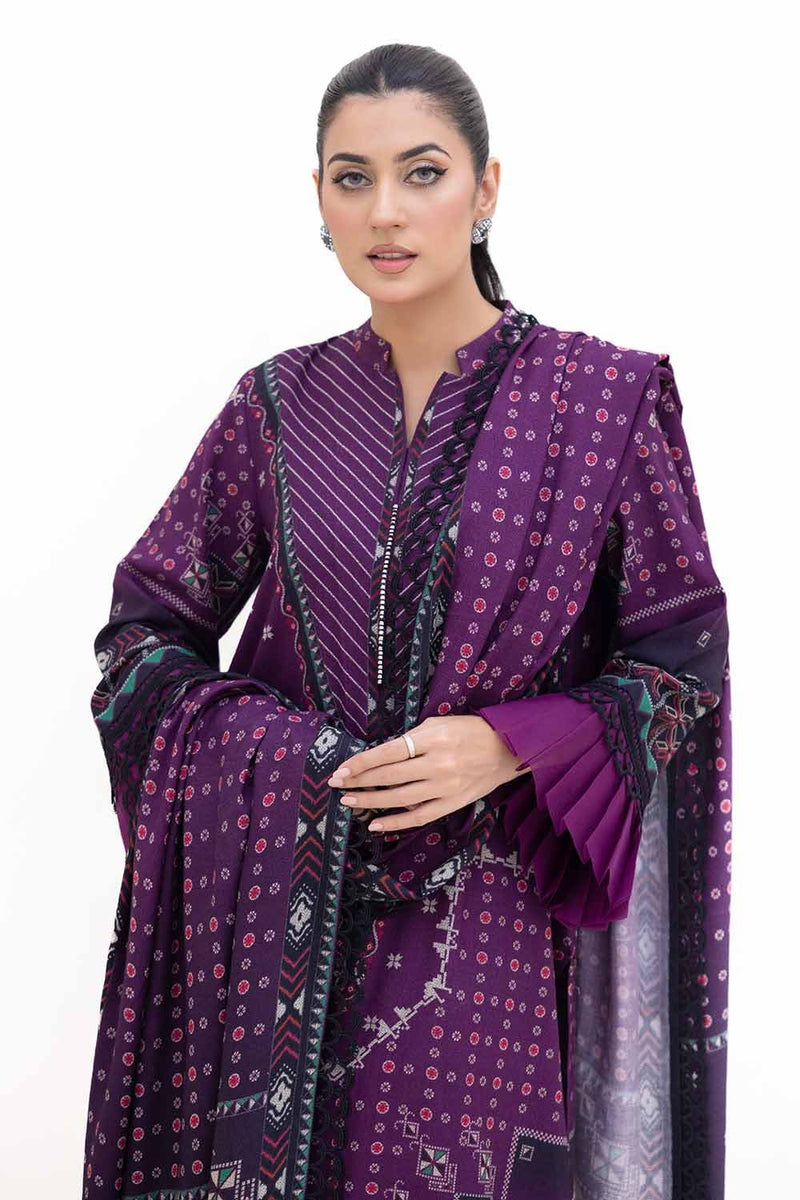 DH-42008 - 3 Pc Unstitched Printed - Gul Ahmed