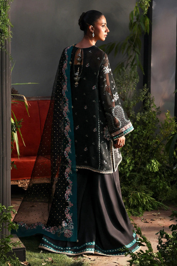 Larosea  - La Fuchsia Festive Unstitched - Afrozeh