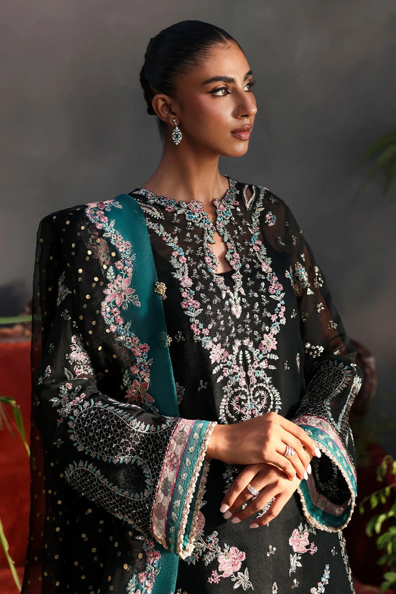 Larosea  - La Fuchsia Festive Unstitched - Afrozeh