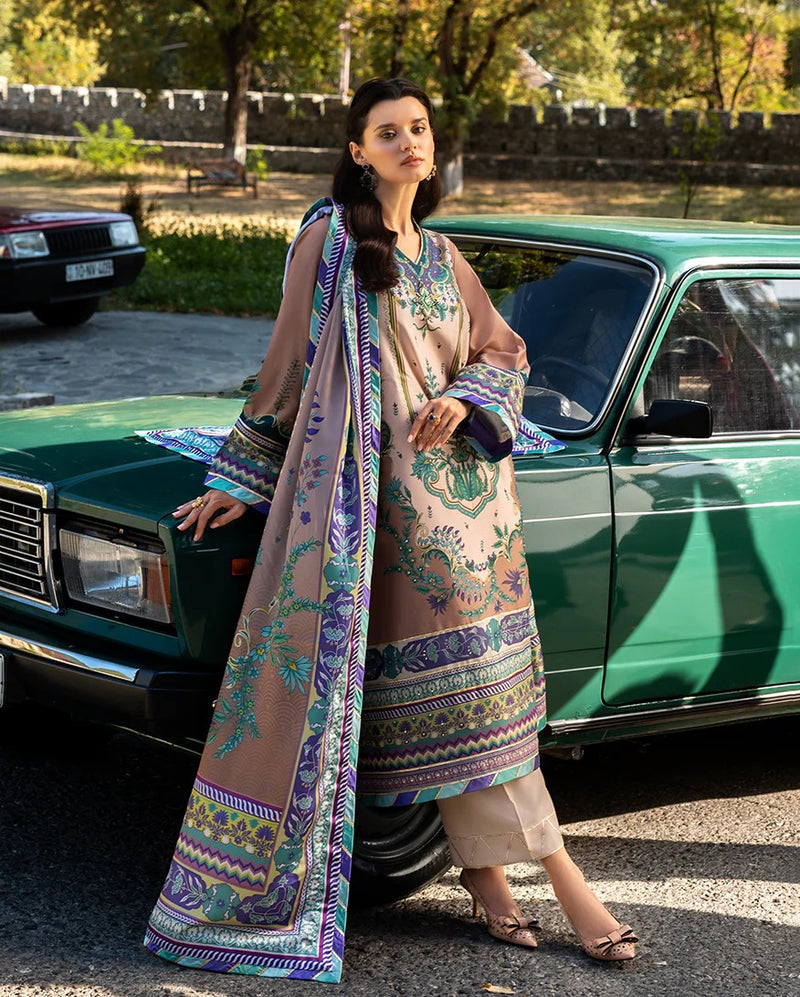 Aurora Echo - Nirvana Printed Silk - Mushq Hemline
