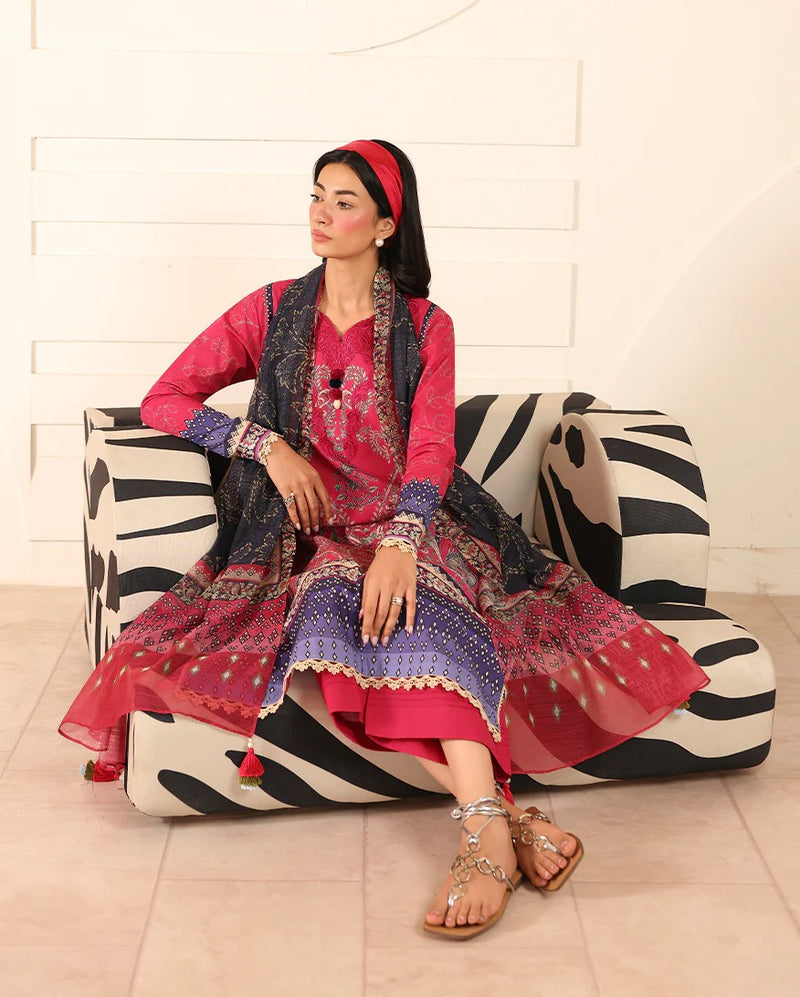 RNZ03A Rameen - Pareesa Printed Cambric - Roheenaz