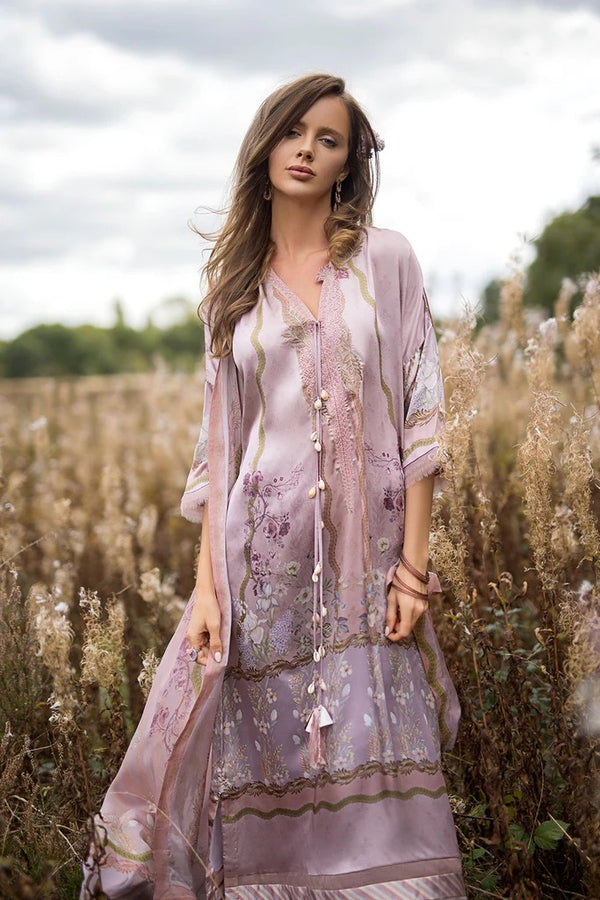 D 09 - Silk Satin Unstitched - Sobia Nazir