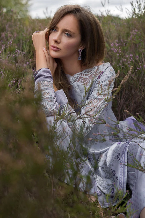 D 03 - Silk Satin Unstitched - Sobia Nazir