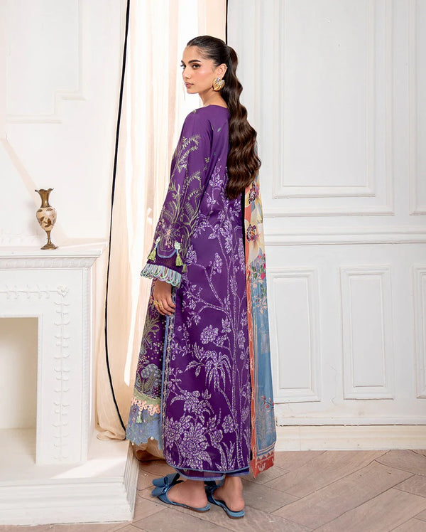 Emaan 1B - Aezel Embroidered Cambric - Roheenaz