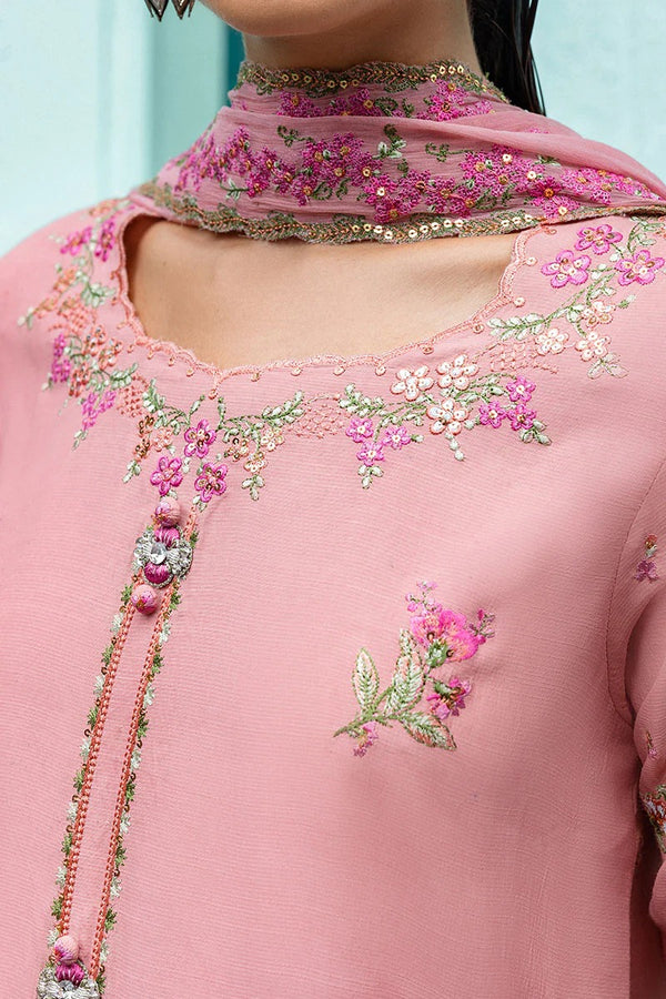 Elowen - Nuvera Unstitched Raw Silk - Mushq Hemline