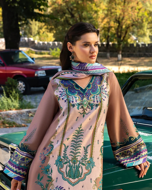 Aurora Echo - Nirvana Printed Silk - Mushq Hemline