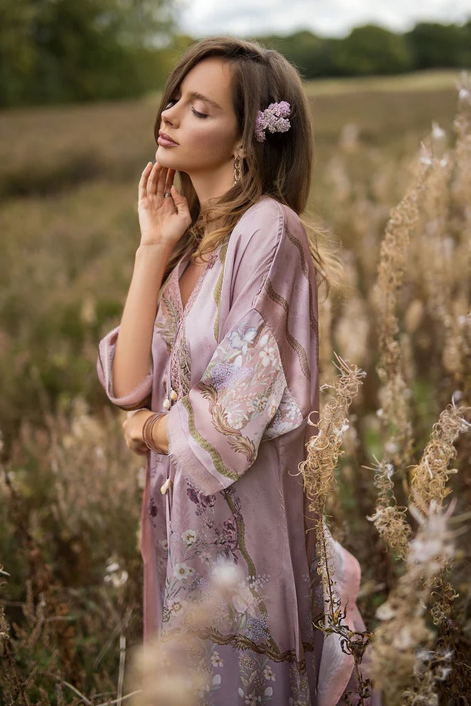D 09 - Silk Satin Unstitched - Sobia Nazir