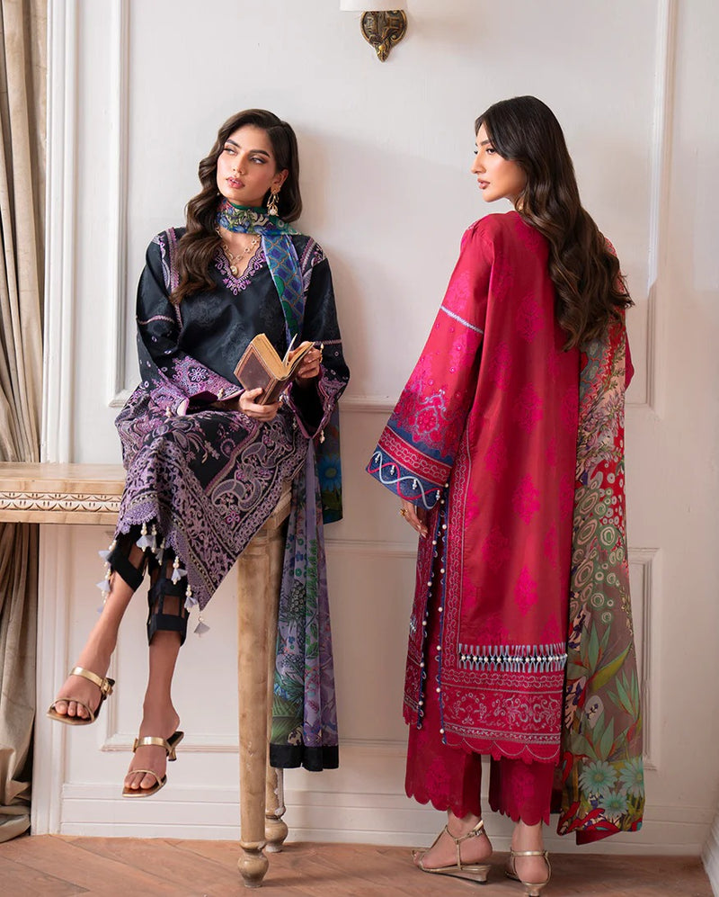 Oriva 5B - Aezel Embroidered Cambric - Roheenaz