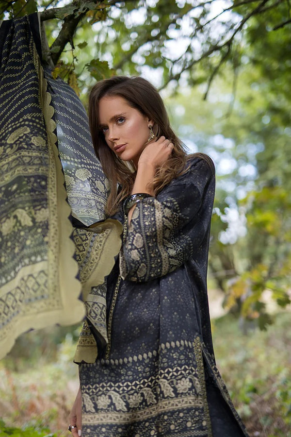 D 05 - Silk Satin Unstitched - Sobia Nazir