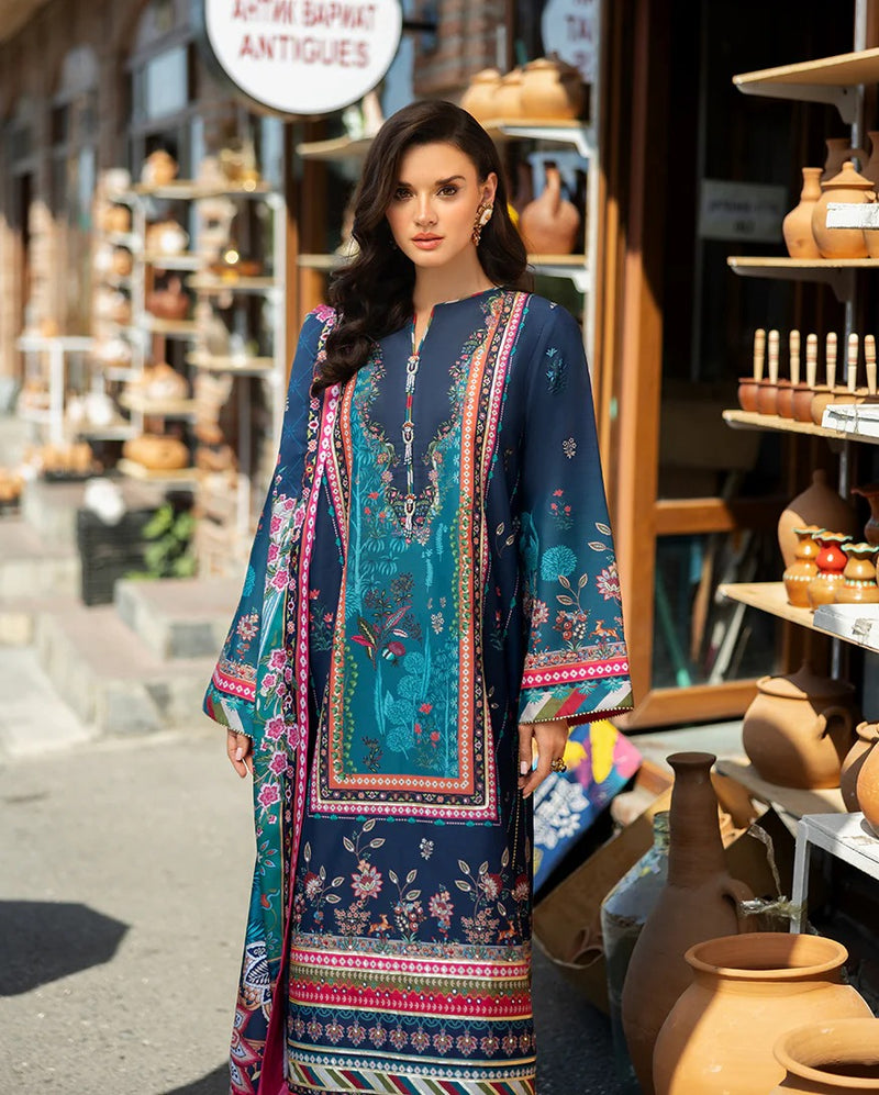 Nova Bloom - Nirvana Printed Silk - Mushq Hemline