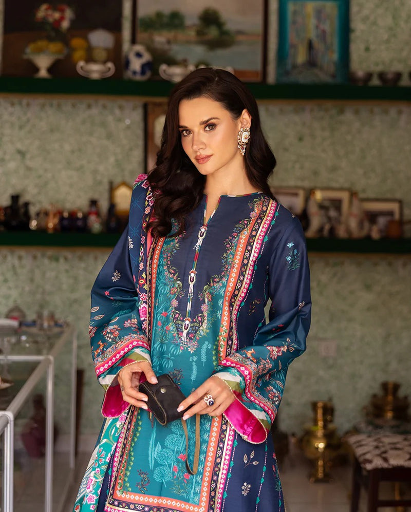 Nova Bloom - Nirvana Printed Silk - Mushq Hemline
