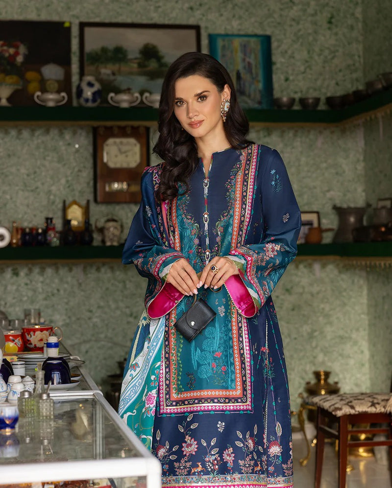 Nova Bloom - Nirvana Printed Silk - Mushq Hemline
