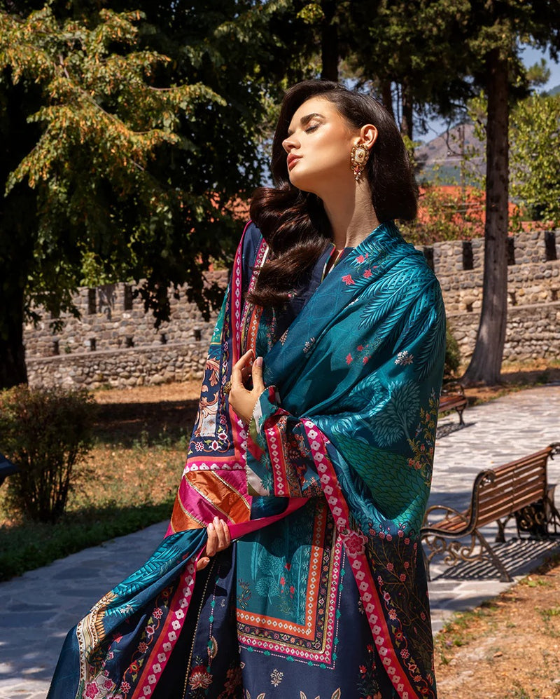 Nova Bloom - Nirvana Printed Silk - Mushq Hemline