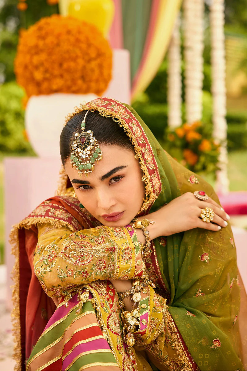 Zarposh - Shehnai Hand Emballished - Alizeh