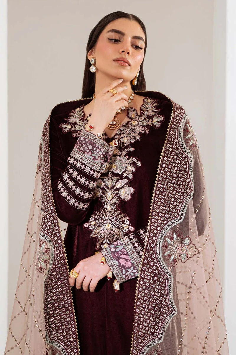 NW 110 - Maya Velvet Unstitched - Nureh