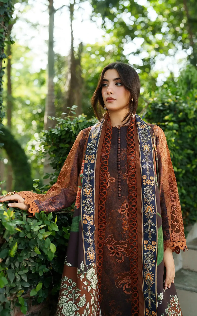 Forest Calm - Meraki Winter Unstitched - Asifa & Nabeel
